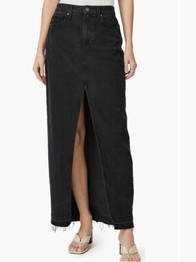 NWOT Paige angela maxi denim skirt